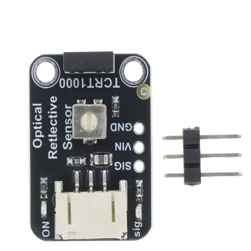 1pcs 3pcs TCRT1000 Reflective IR Photoelectric Sensor Module for Smart Car Line Follower