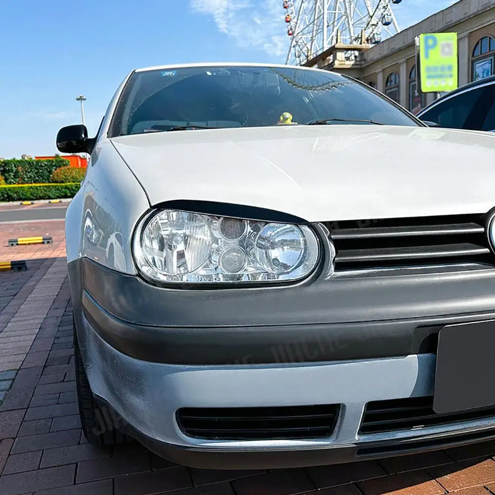 

Накладки на фары JIACHE для Volkswagen Golf 4 MK4 1997-2006, декоративные накладки на фары, стикеры для стайлинга автомобиля