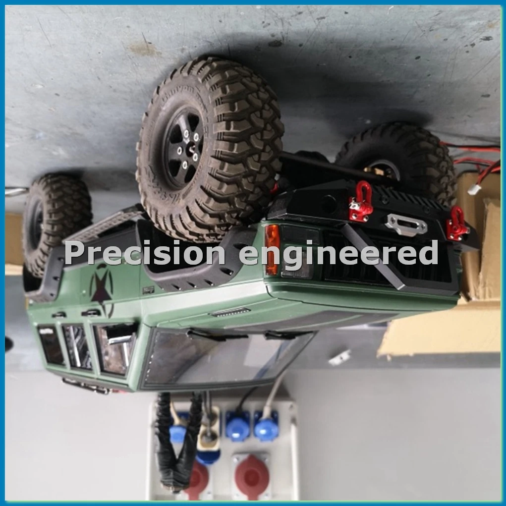 Painted Hard Plastic 313mm Wheelbase Body Shell for 1/10 RC Crawler Car Axial SCX10 & SCX10 II 90046 90047,3-A79M