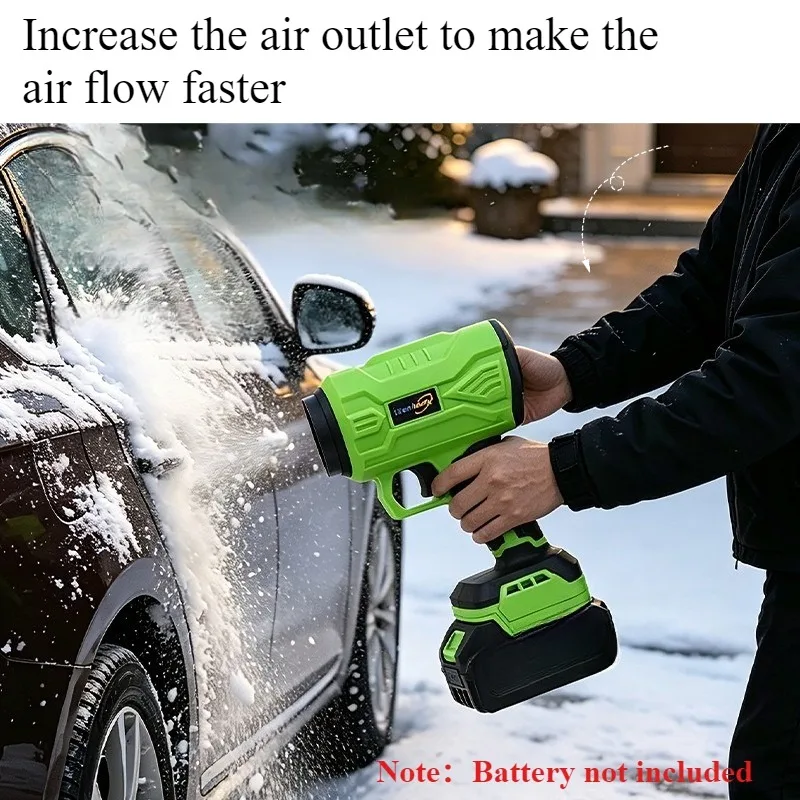 Handheld Leaf Blowers High Power Wireless Leaf Blower Garden Portable Snow Blowing Machine Multifunctional Lightweight Blower