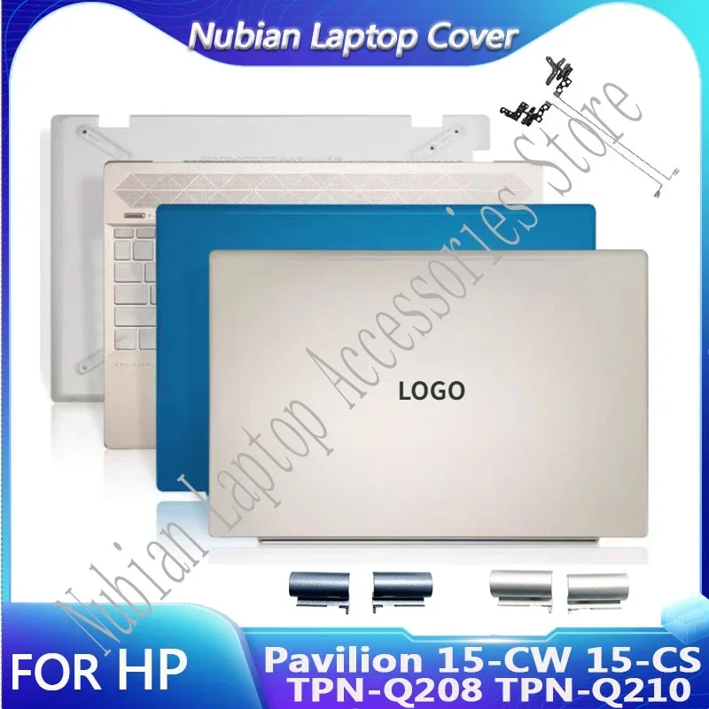 

NEW For HP Pavilion 15-CW 15-CS TPN-Q208 TPN-Q210 LCD Back Top Cover Hinges Front Bezel Palmrest Upper Bottom Case Cover Shell