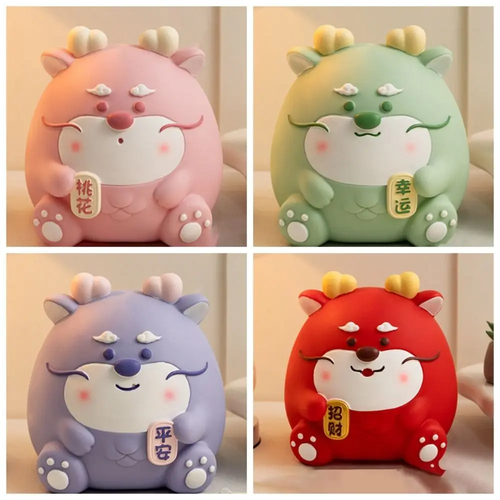 

Creative Coin Bank Unbreakable Vinyl Drop Cartoon Piggy Bank Large Capacity Resistant Money Saving Jar Household