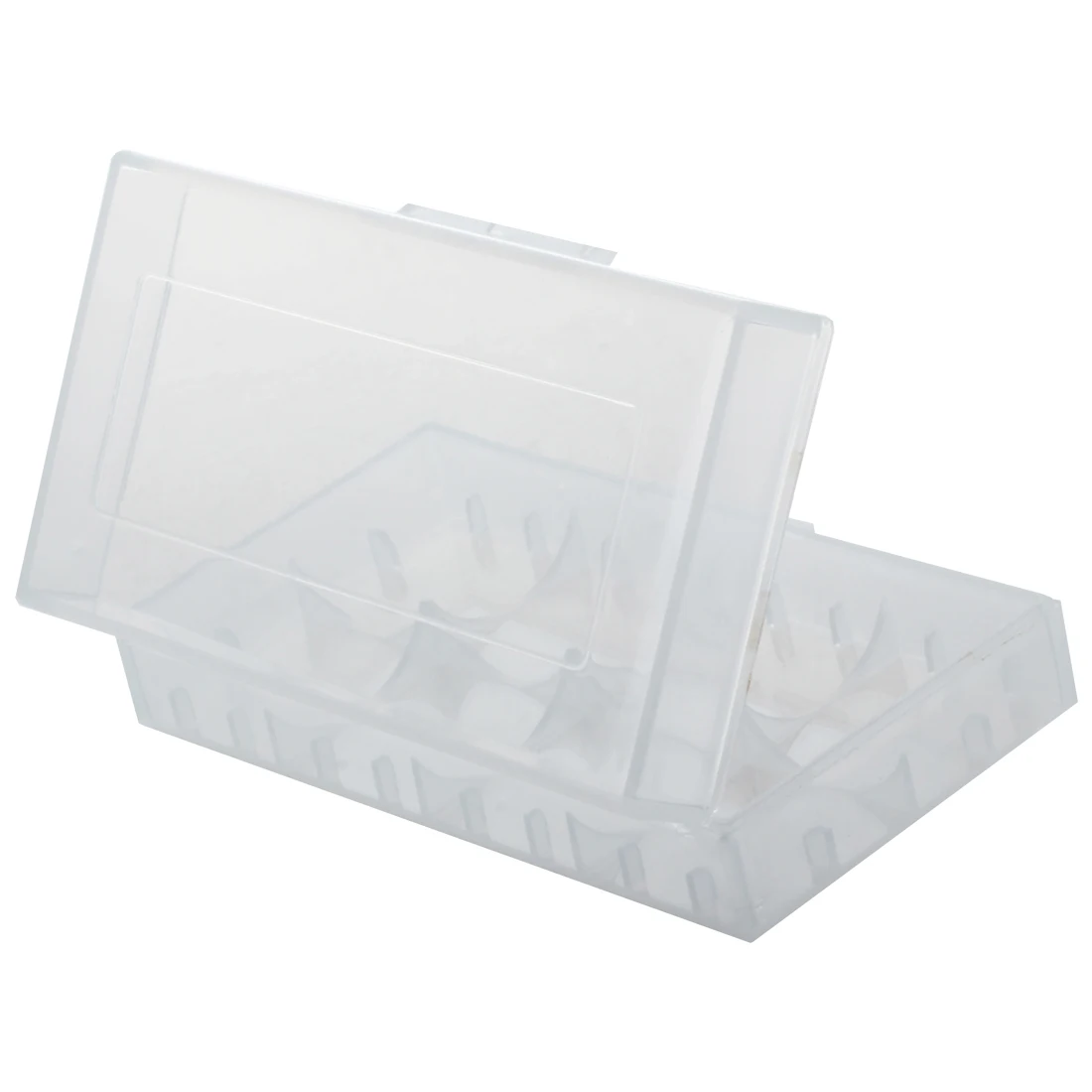 Box for 18650 battery transparent battery holder