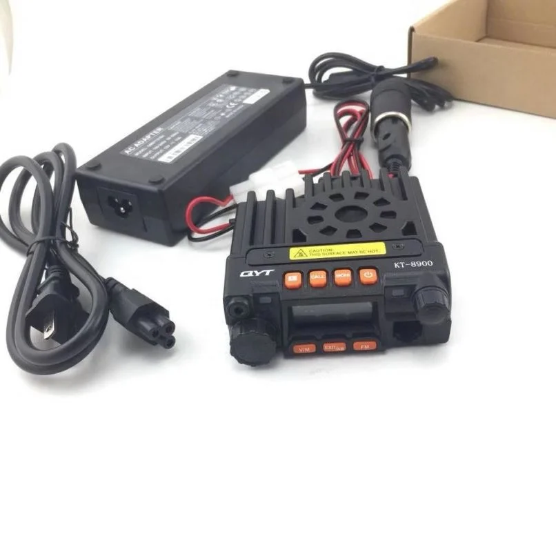 Long Range Base Qyt Walkie Talkie 25W U/V 136-174/400-480Mhz Dual Band Mini Kt-8900D