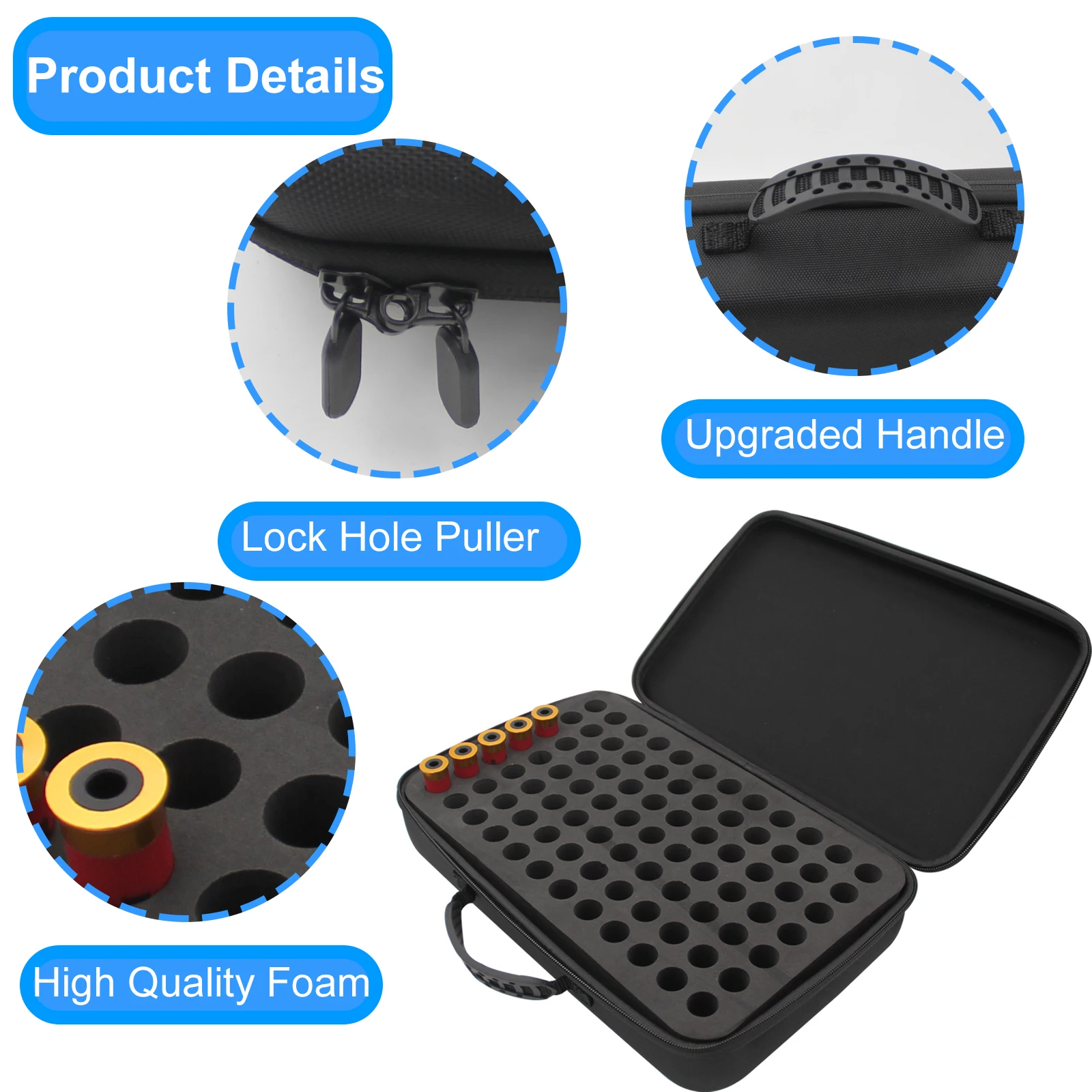 84 ラウンド 12GA 散弾銃シェルホルダー弾丸弾薬収納ボックスカートリッジケースポータブル撮影アクセサリー