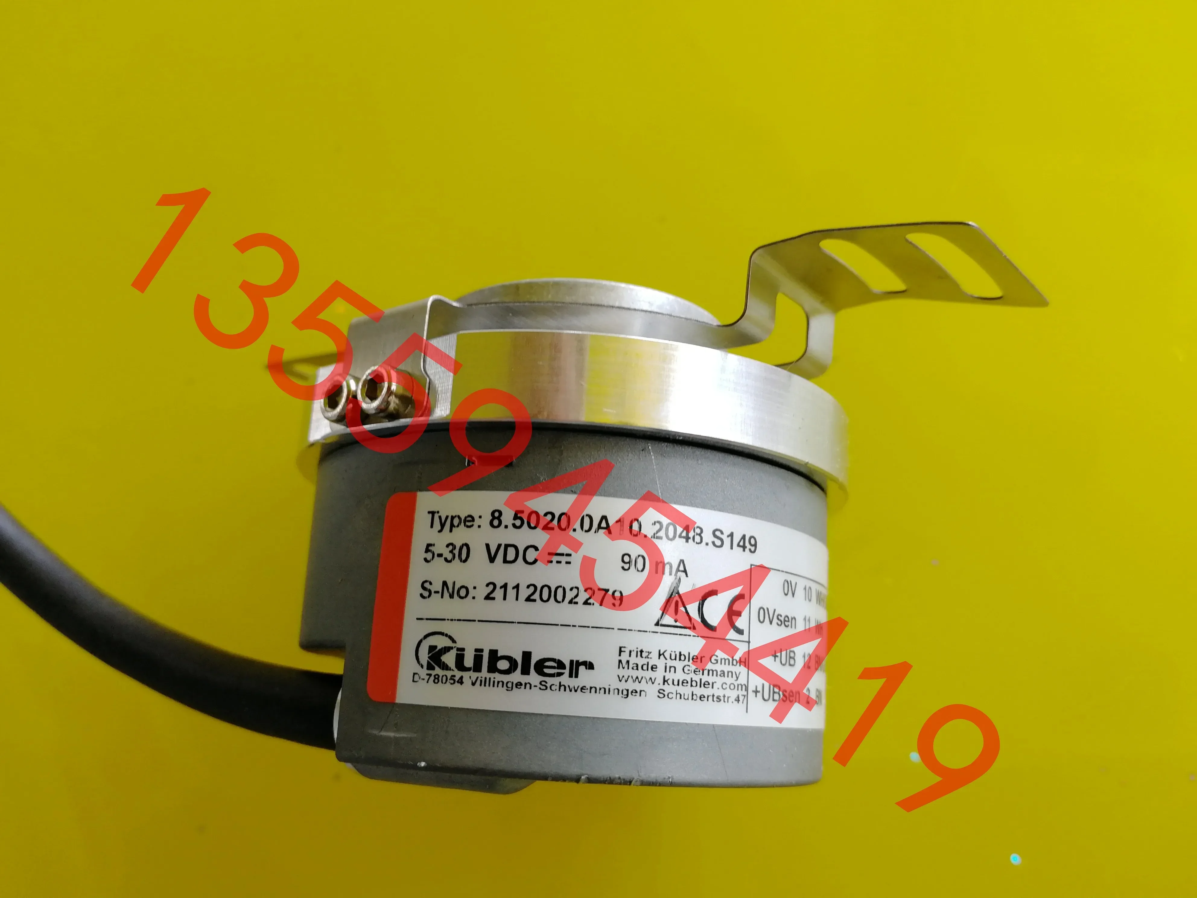 2026.4 Kubler Kubler Encoder 8.520.0A10.2048.S149 Original Genuine Free Shipping Negotiated Order