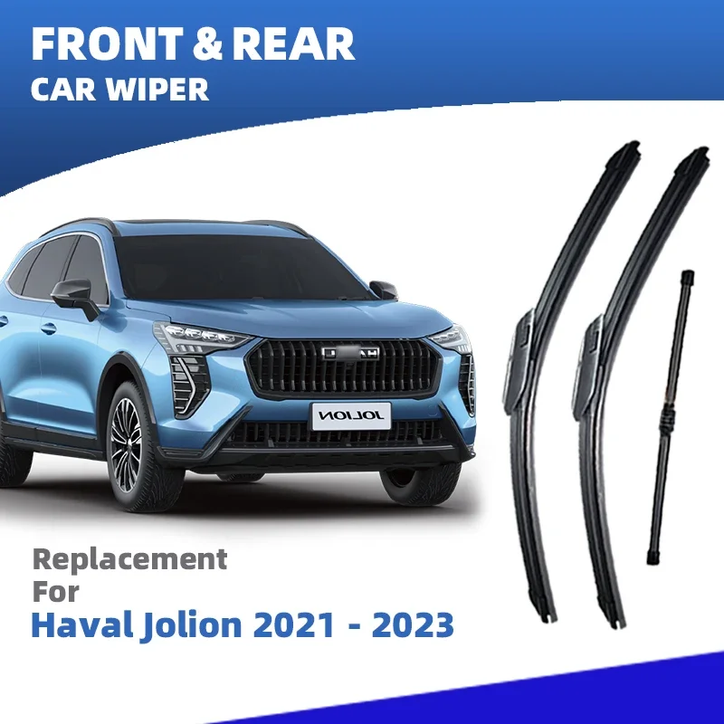 RHD Vorne Hinten Wischerblätter Für Haval Jolion Jolyon 2021 2022 2023 Hybrid HEV Windschutzscheibe Windschutz 24 "17" 10 "Bürste Zubehör