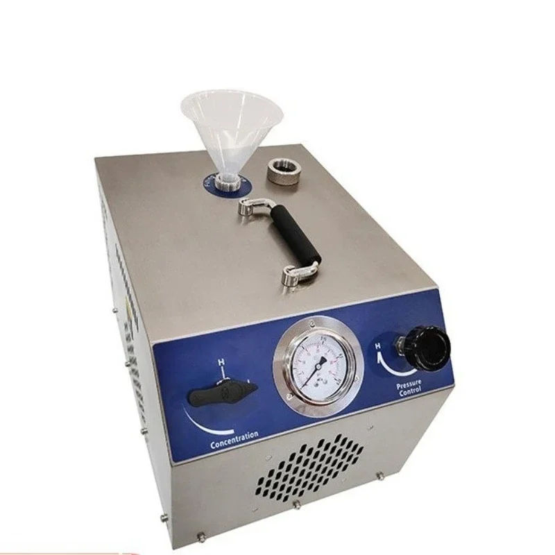 Cold smoke aerosol generator, no compressed air source required, stainless steel portable case