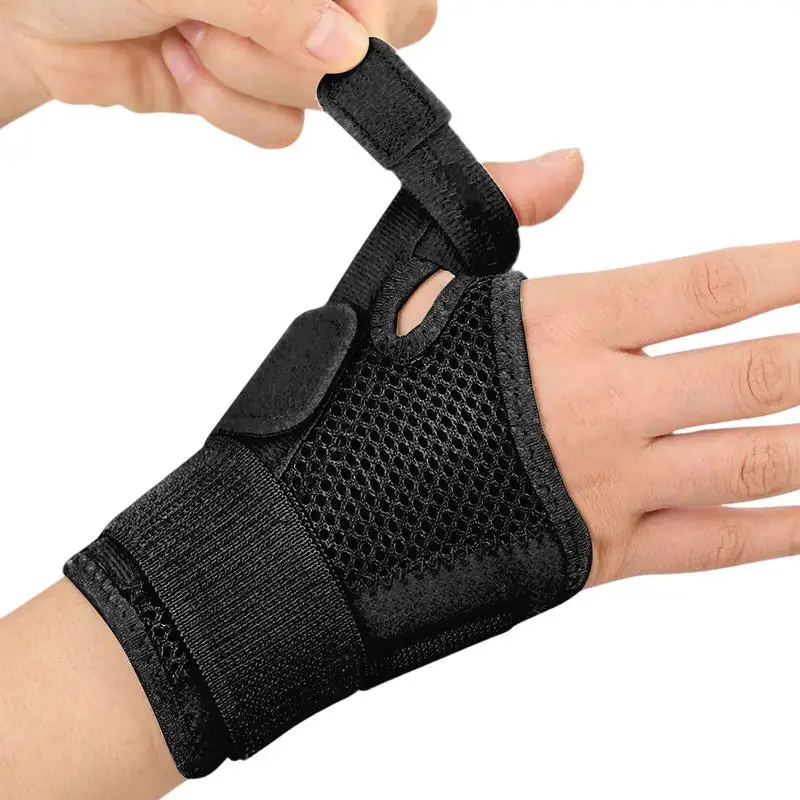 

Wrist Brace With Thumb Support Sports Carpal Tunnel Splint Breathable Thumb Wrist Brace With Ergonomic Support For Computer Work