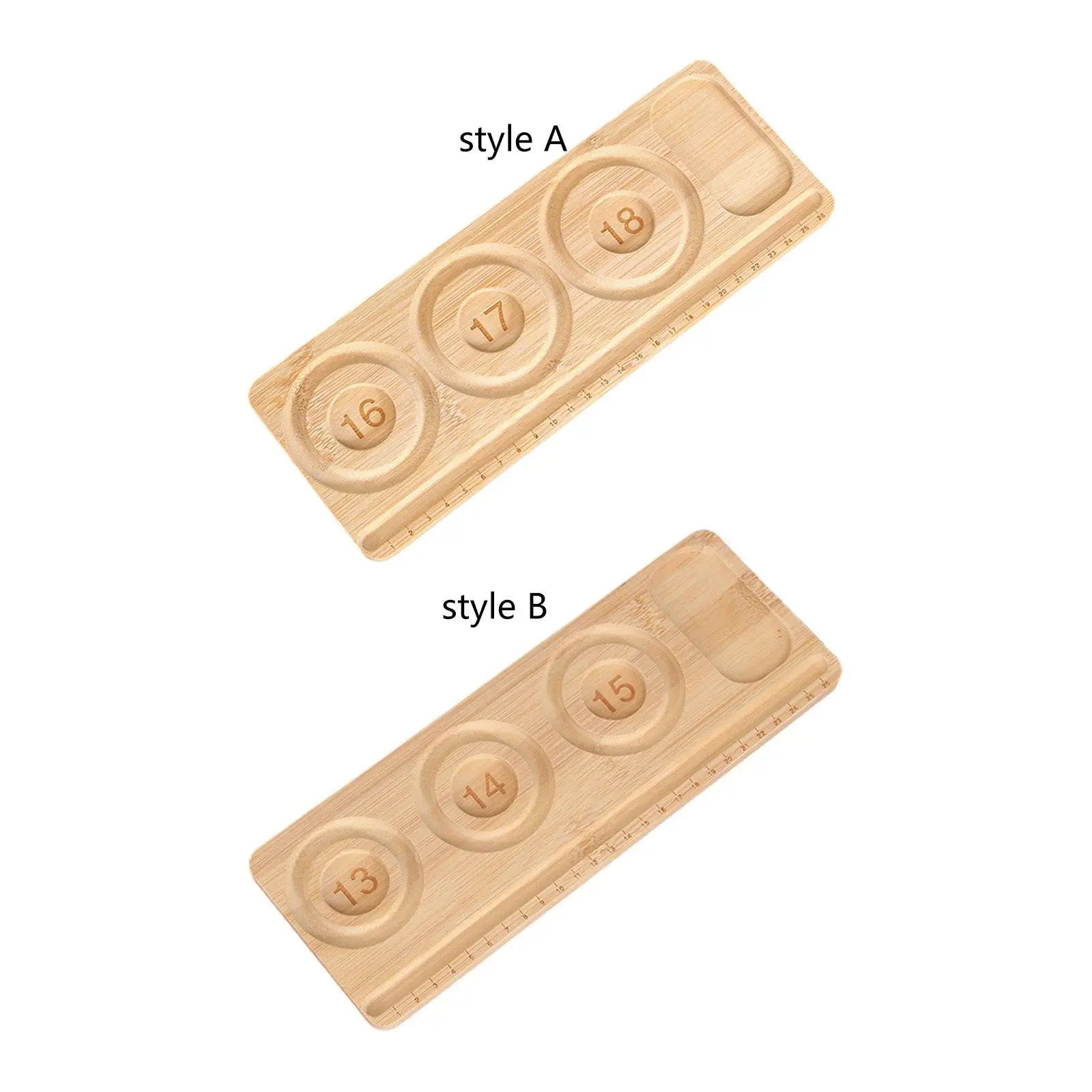 

Portable Bead Tray Ample Capacity Wood Jewelry Making Board Accessories for Bracelets Crafting Kit