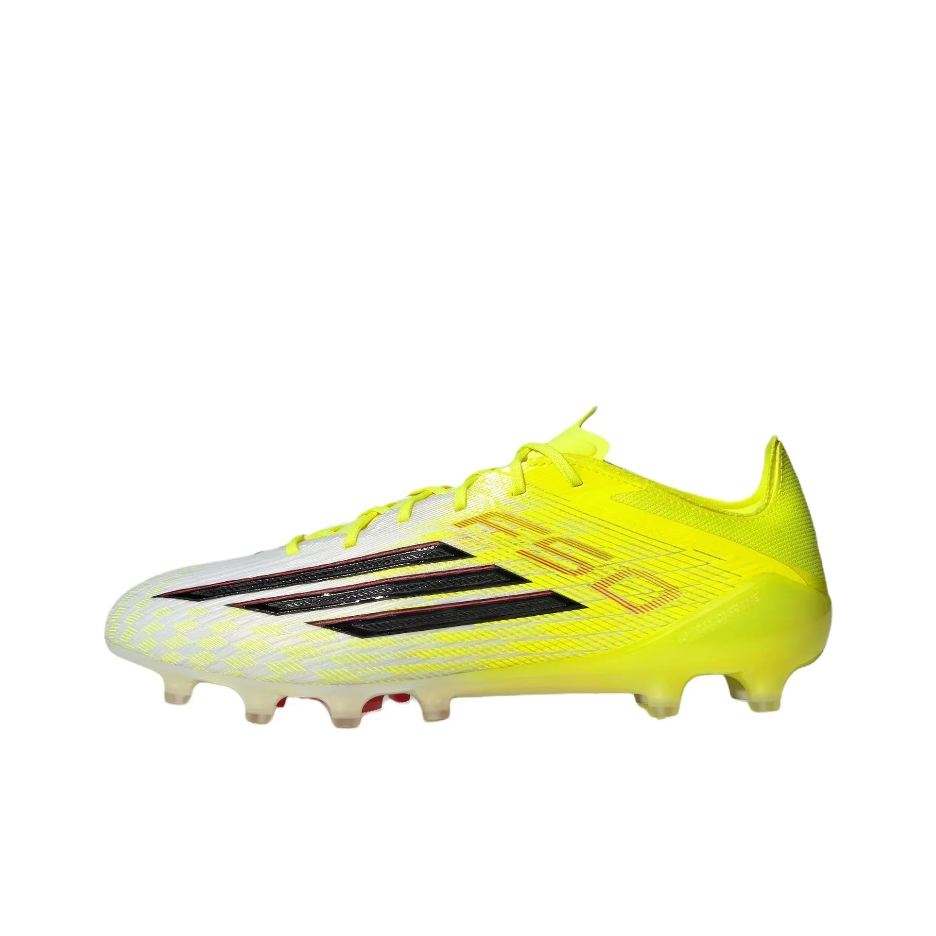Adidas F50 ELITE Comfortable AG Artificial Ground Artificial Turf Soccer Shoes Unisex Neon Yellow JR6464