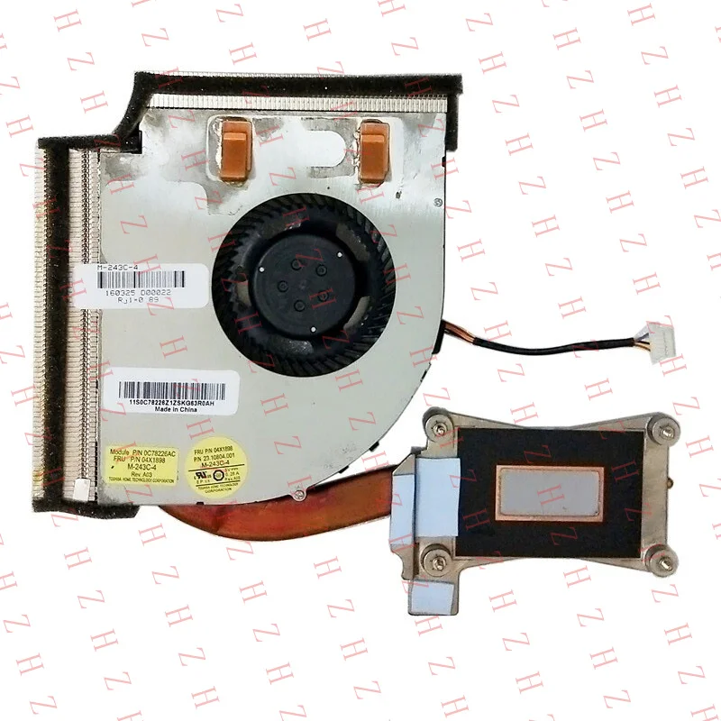 P+ 0C78226 04X1898 04X1899 For Lenovo Thinkpad T540P Fan Radiator Module