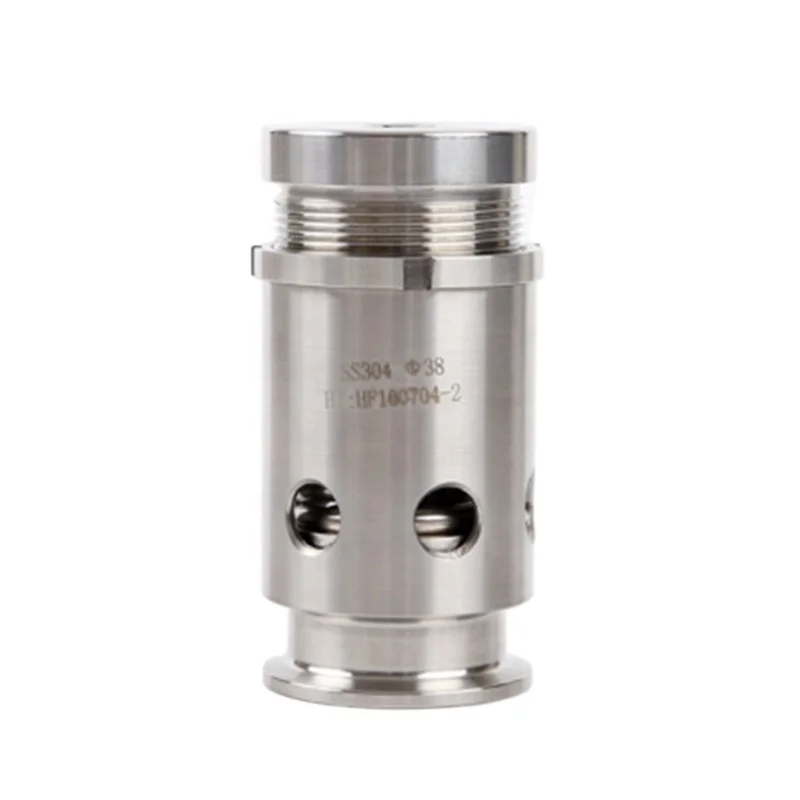 

Sanitary Tri Clamp Adjustable Tank Pressure Vacuum Relief Valve 304 Stainless Steel Breather Valve