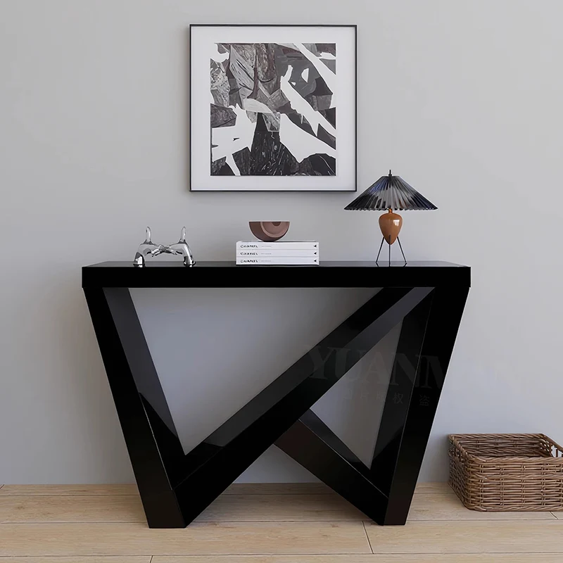 

Italian Minimalist Console Table Unique Design Classic Trendy Console Table Luxury Aesthetic Bureau Furniture Living Room