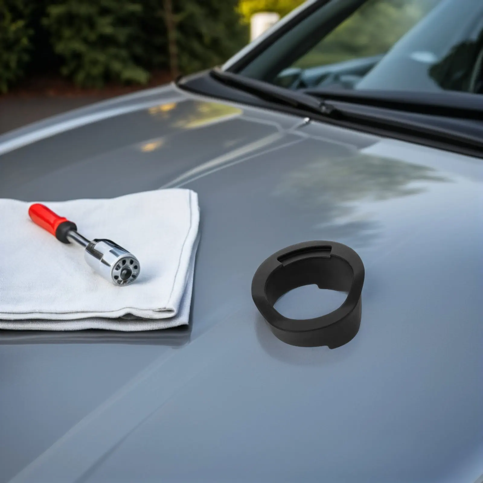 -Specific Silicone Wiper Water Gap Plug Windshield Washer Fluid Inlet Cover Car Wiper Water Filling Seal Debris Overflow view 3