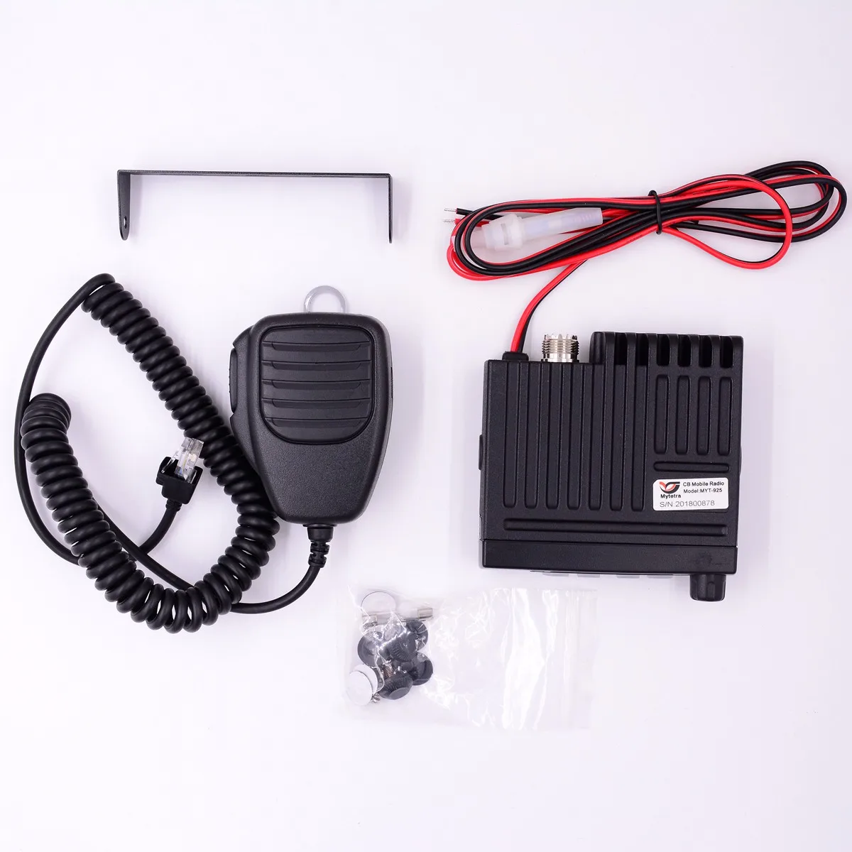 MYT-925 CB Radio 27MHZ MINI Transceiver LCD Screen 40 Channels AM FM Switchable RF Gain Control 10M Wireless Communication