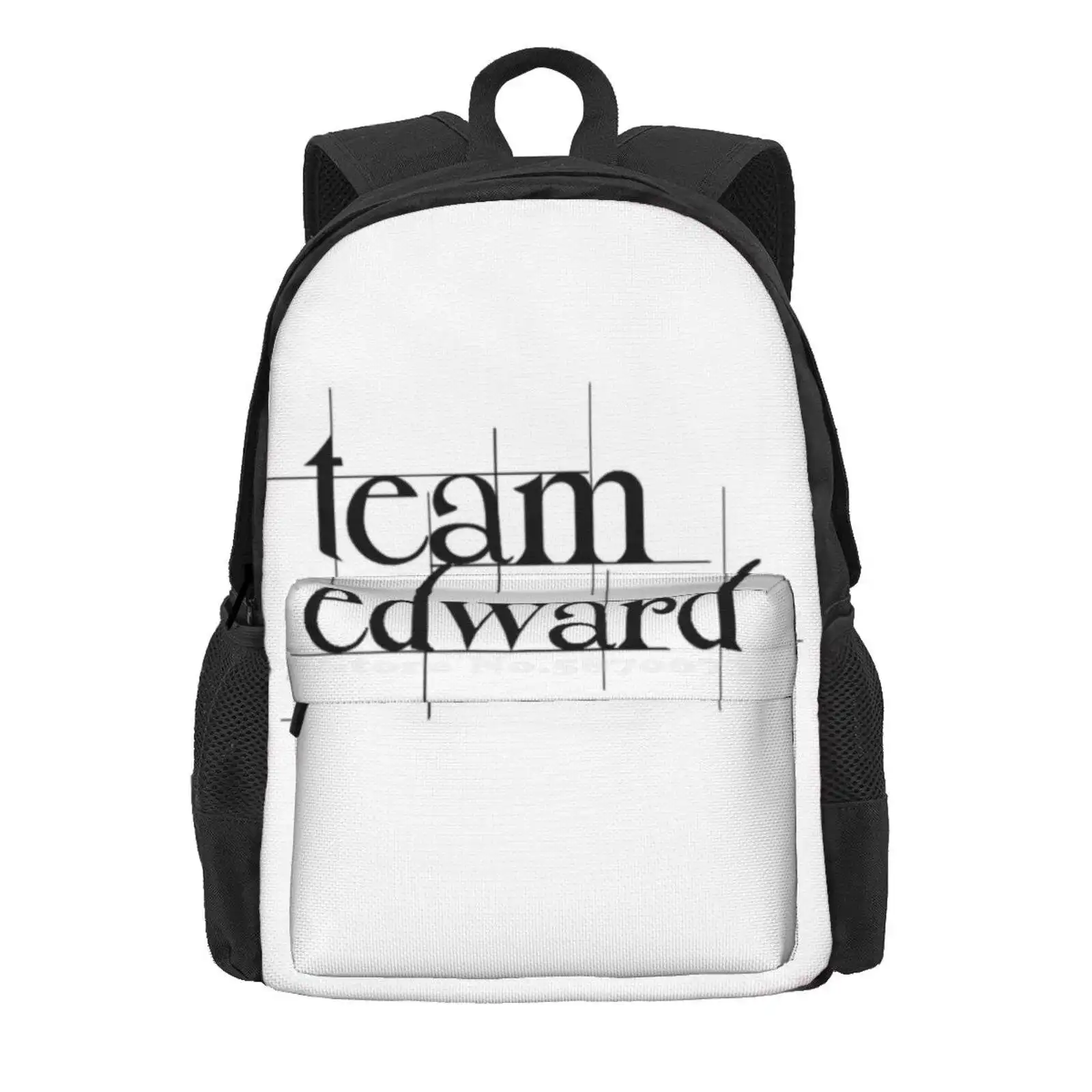 Team Edward Hot Sale Schoolbag Backpack Fashion Bags Bella And Edward Twilight Twilight Vampire Twilight Jacob Bee And Edward