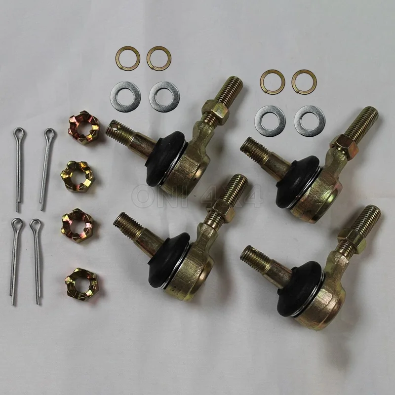Joint à rotule de tige de direction, 4 pièces, pour lame TGB 425 lame 550 cible 550 Cectek Kingcobra 500 Gladiator 500 Kymco Maxxer MXU 250 300