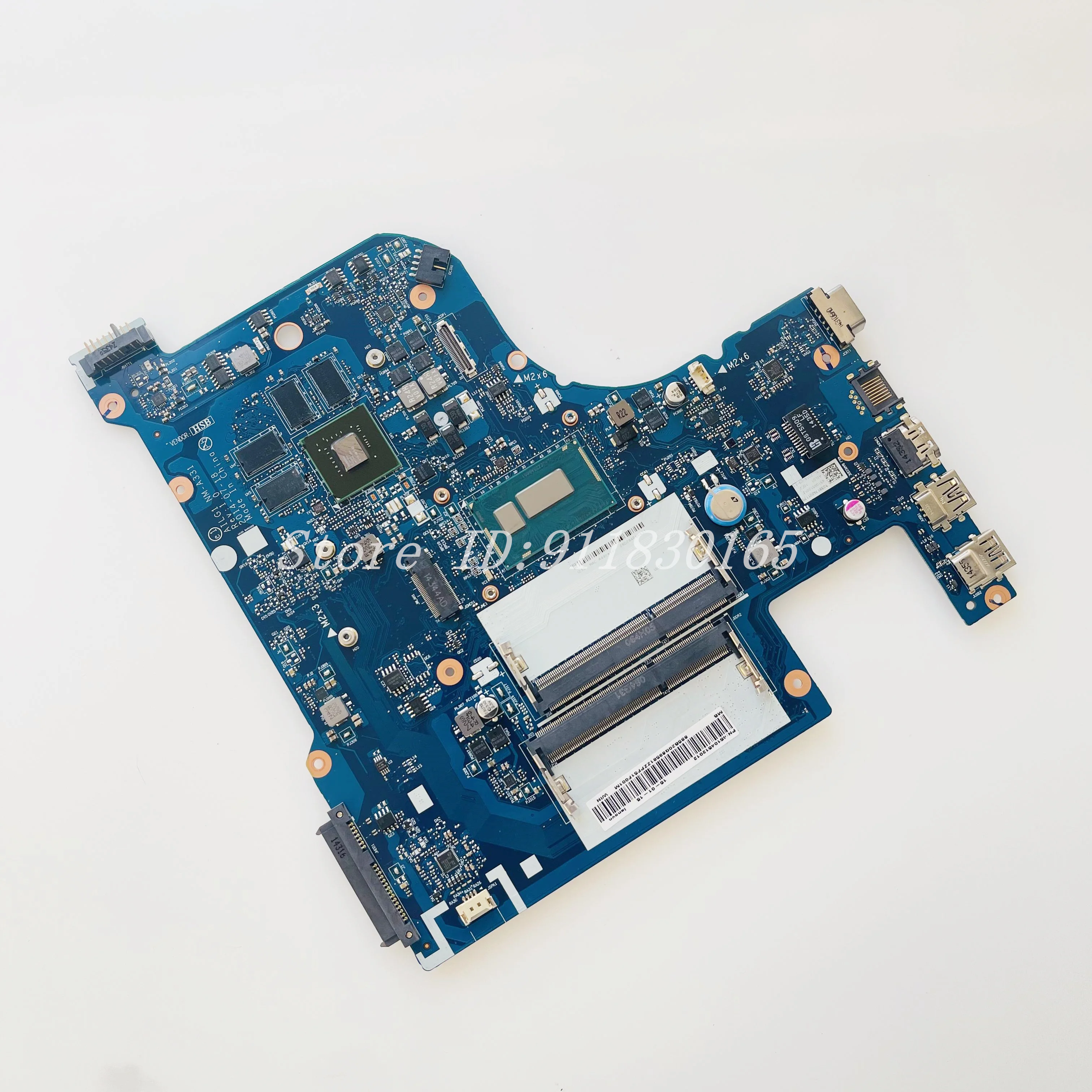 Placa base de NM-A331 AILG1 para Lenovo ideapad G70-80, placa base de ordenador portátil con Core i3 i5 i7 CPU 820M 2GB GPU DDR3L 100% funciona