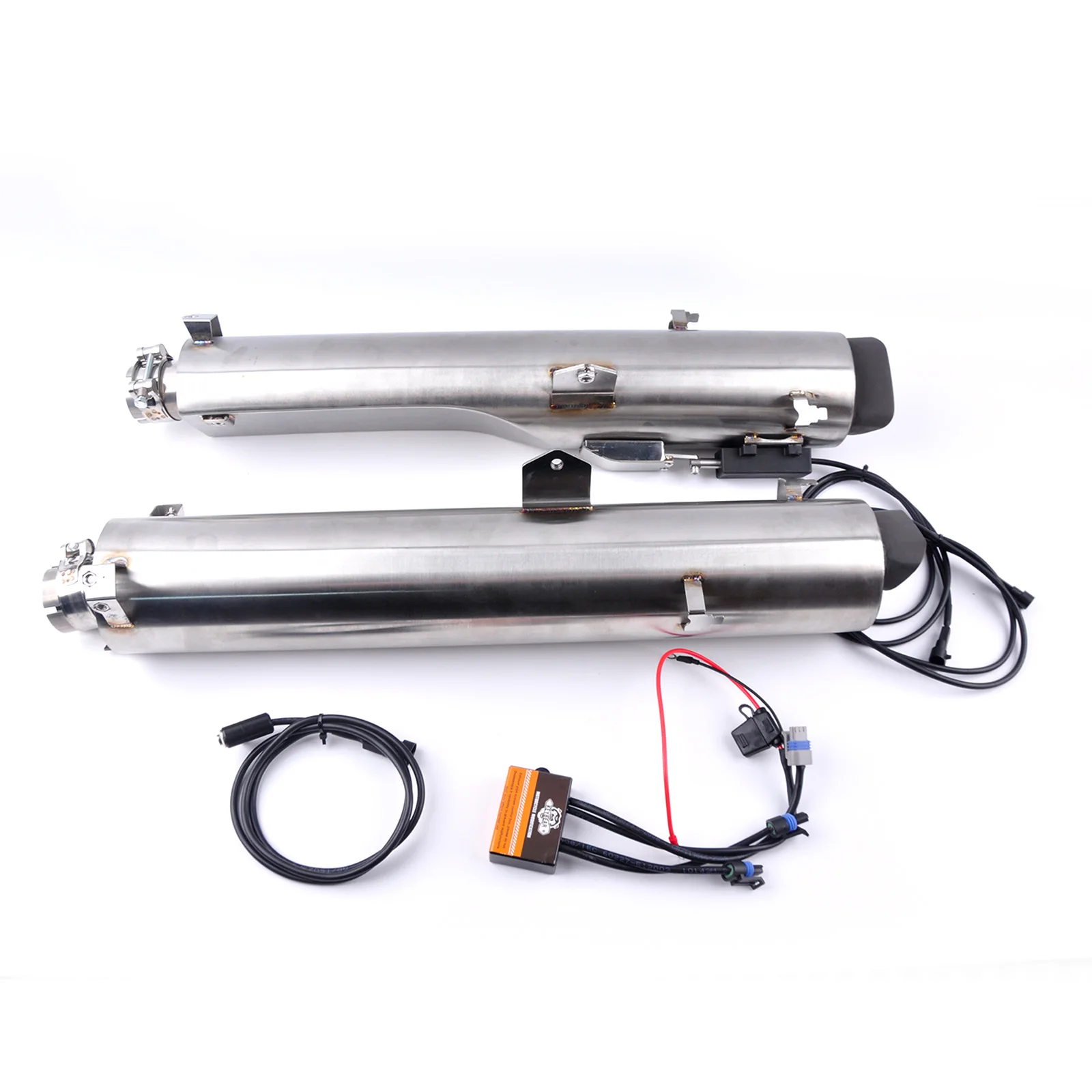 For Honda Gold Wing GL1800 2018-2026 Motorcycle Adjustable Exhaust System Dual Exhaust Muffler Pipes Stainless Steel Motorcycle