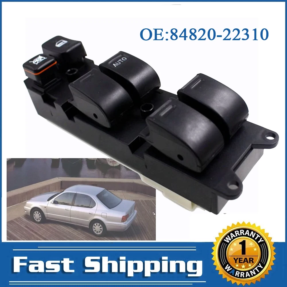 Автомобильные аксессуары, передний правый главный выключатель управления окном, кнопка регулятора для Toyota Camry Land Cruiser 4runner 1990-1998