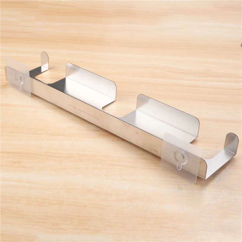 

ABWR-Pizza Shovel Wall Rack Brushed Stainless Steel Pizza Peel Rack Wall Mounted Hanger Heavy Duty Pizza Shovel Holder