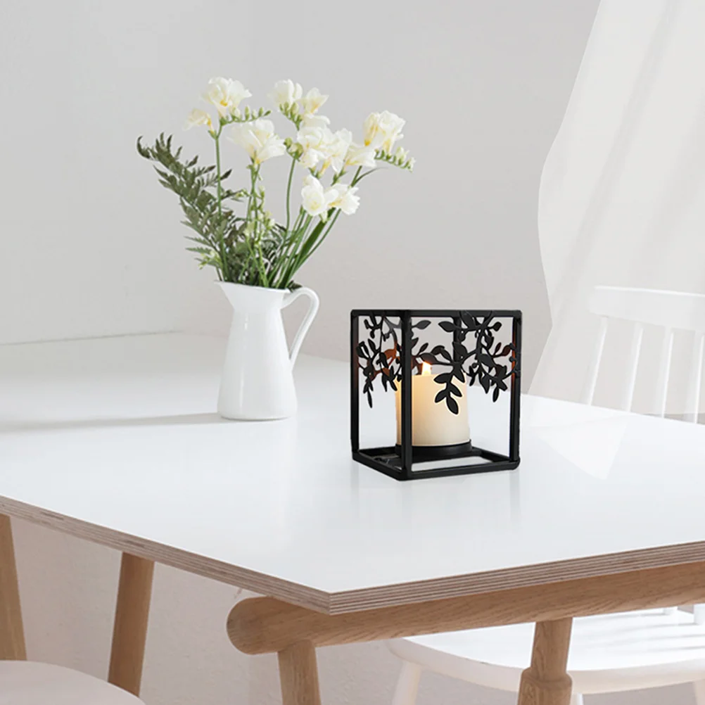 

Retro Iron Holders Vintage Style Wrought Home Wedding Party Stand High Quality Durability Classic Decorative Long Lasting