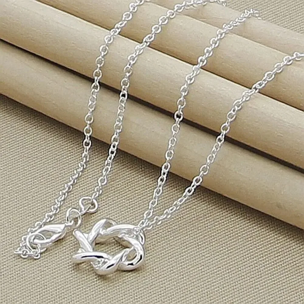 

CHUANGCHENG Timeless 925 Sterling Silver Star Pendant Necklaces Classic Jewelry Chain Necklace for Women