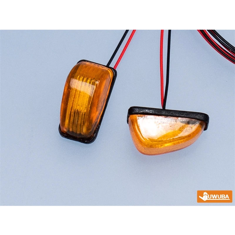 Lumières latérales LED pour camion à benne basculante RC, lampe de Position pour 1/14 Tamiya pour SCANIA 770S R620 pour BENZ pour Arocs TGX LESU, accessoires de voiture