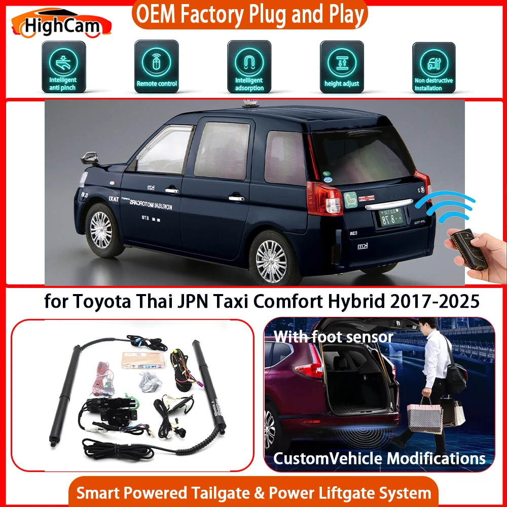for Toyota Thai JPN Taxi Comfort Hybrid 2017-2025 OEM Electric Smart Powered Tailgate Power Liftgate Tailgate Power Lift Gate