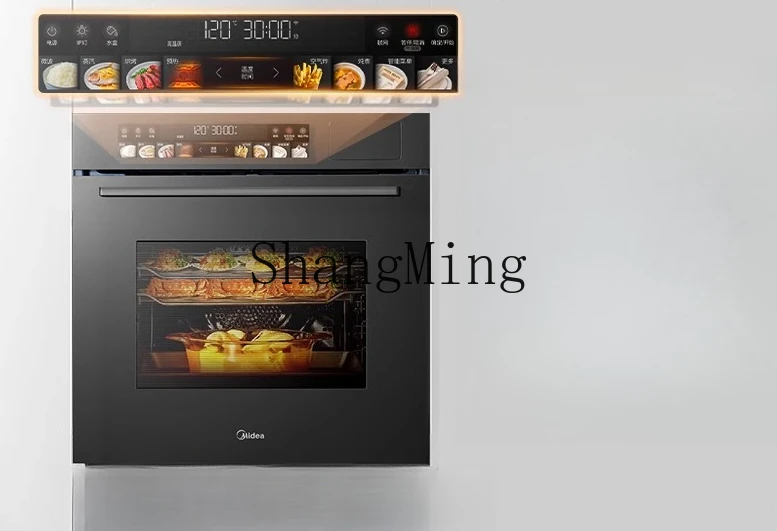 ZYY マイクロ蒸しおよびベーキングマシン埋め込み電気蒸しオーブン家庭用電子レンジ