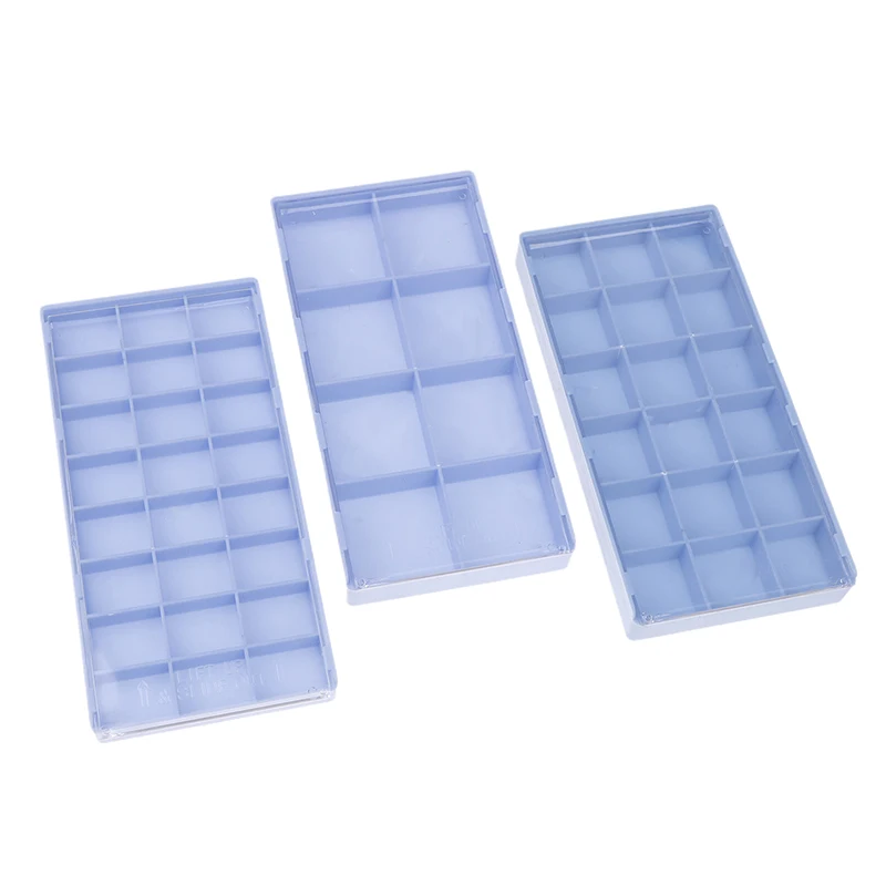 8/18/24 Grids Plastic Watch Parts Storage Box Compartment Organizer Watch Repair Tool Display Container With Lid