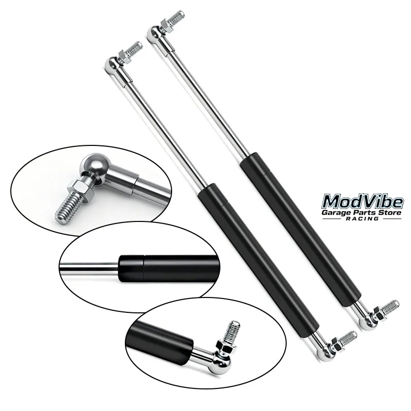 2Pcs Universial 1000mm Shock Lift Strut Support Bar Gas Spring Lift Up Support for Storage Bed Car Bonnet Hood Tailgate RV Bus