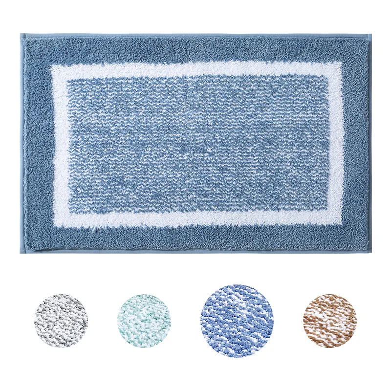 

Eovna Bathroom Mat Door Mat Bathtub Side Carpet Non-slip Absorbent Bathroom Doormat Soft Offset Printing Bathroom Accessories