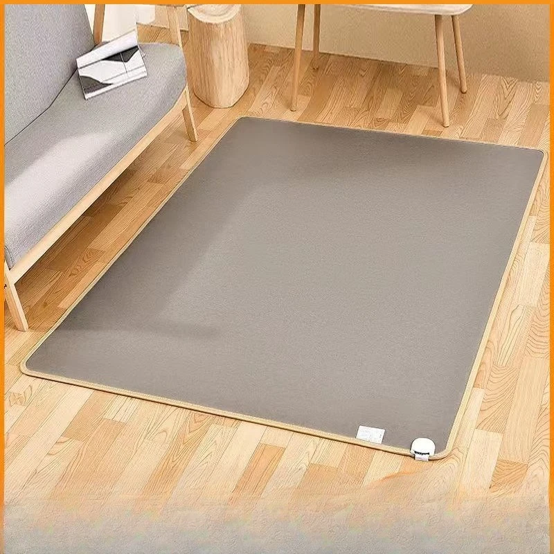 Apkures paklājs: 100×150 cm grafēna oglekļa kristāla grīdas apsildes paklājs.