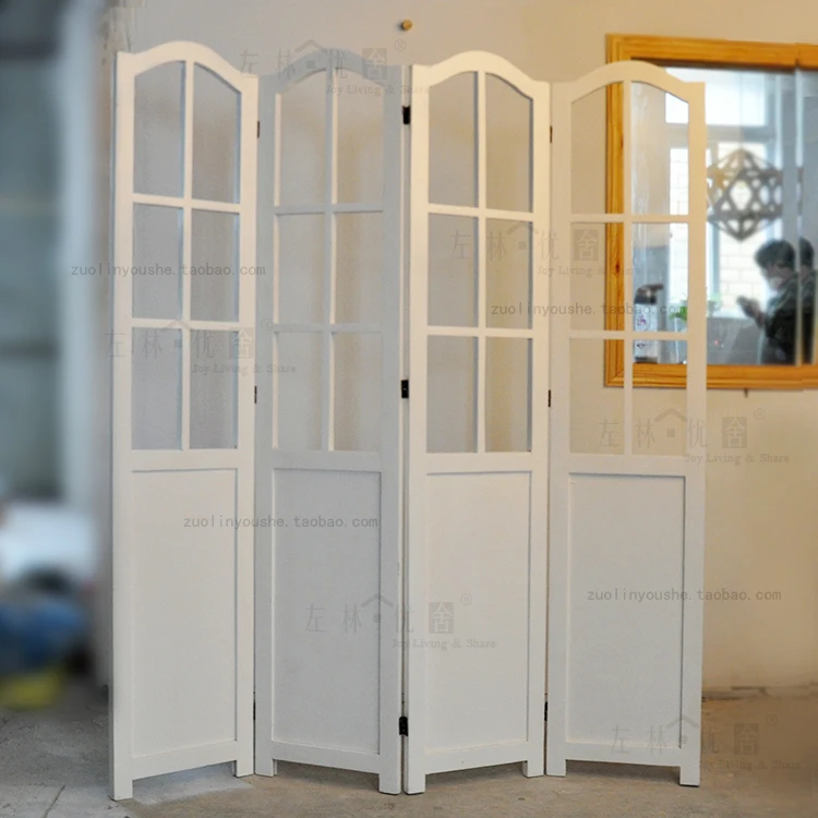 Mail farm solid wood screen partition fashion, American screen, wedding screen, hollow porch partition.