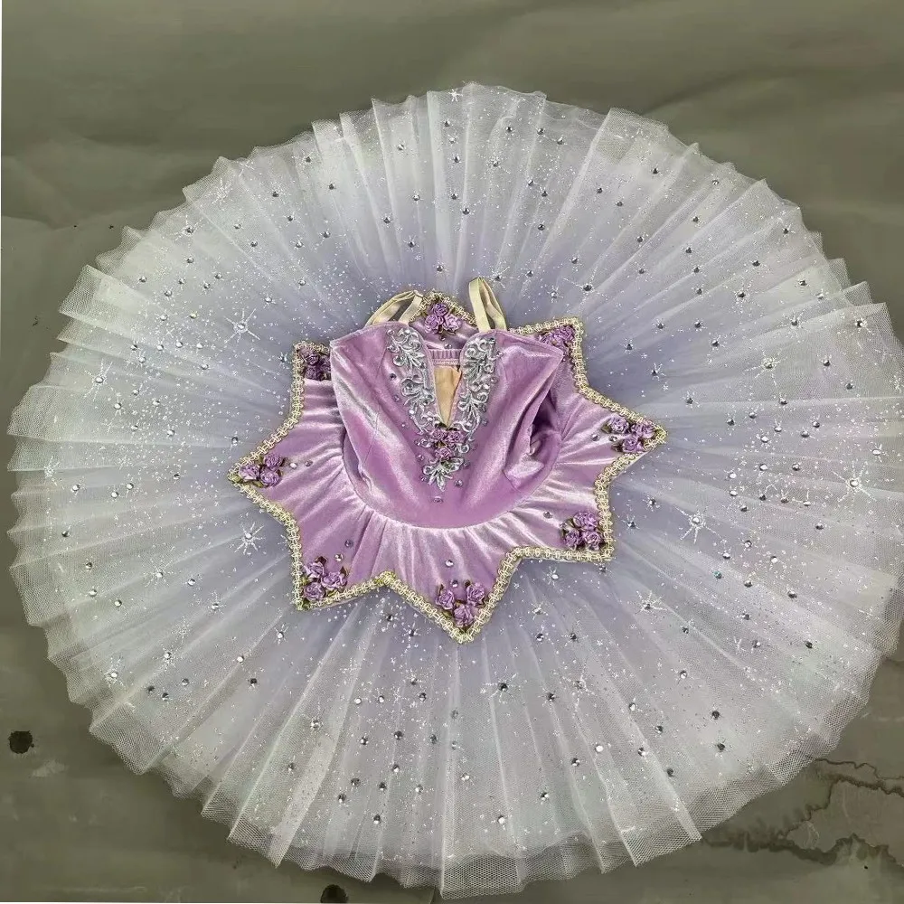 Vestiti da Ballerina per bambini Tutu da balletto per ragazza abiti da festa per donna professionale vestiti da pattinaggio vestito da balletto per ragazza per bambine