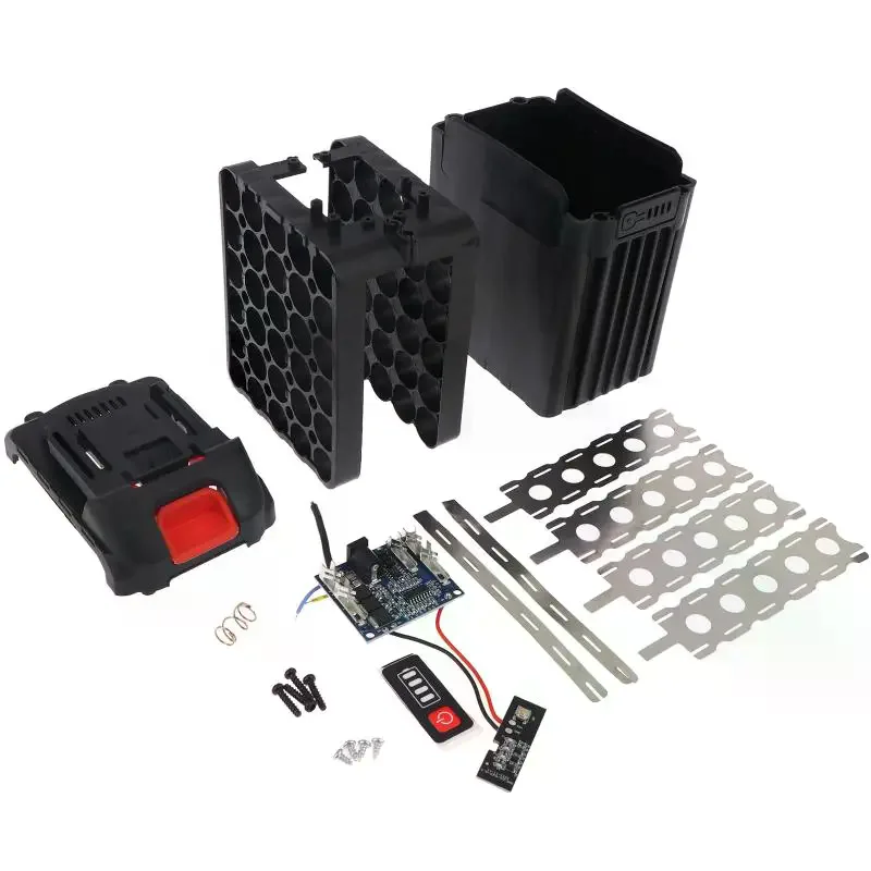 30 Cell 21V 60A 18650 Lithium Battery Shell PCB Charging Protection Circuit Board Boxes For Mak Li-ion Battery Housings