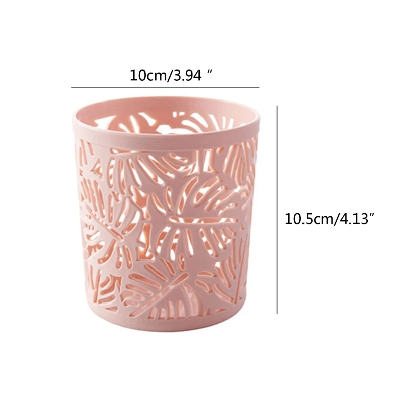 Nachahmung Rattan Stift halter niedlichen Feder mäppchen Schreibtisch Veranstalter Make-up Pinsel Aufbewahrung sbox Büro Schule Briefpapier Lieferungen