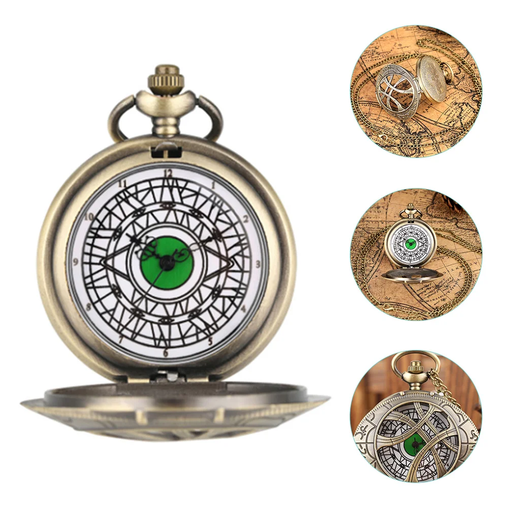 

Exquisite Vintage Pocket Retro Style Hanging Watch Design Mechanical Portable Watch For Men Decor Ornament