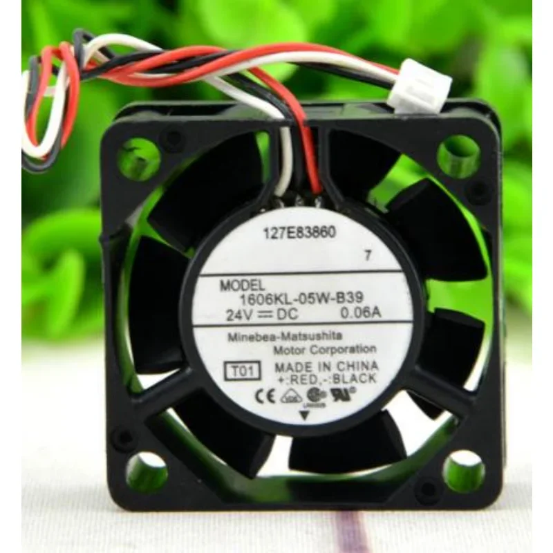

Original CPU Cooling Fan For NMB 1606KL-05W-B39 24V 0.06A 4015 Frequency Converter Copier Fan 40x40x15mm