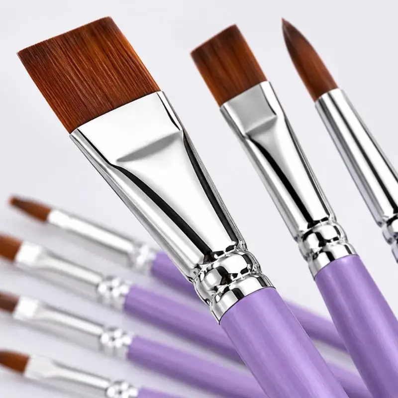 CORA Detail Brush Set for Face Painting with 17 Assorted Brushes for Holiday Parties, Stage Performances, Decorative Lines, and