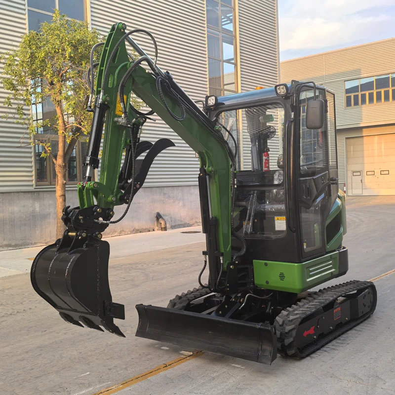 Mini Excavator 3T Official CE Euro5 EPA Hydraulic Crawler Small Digger Bagger Optional Multiple Attachments