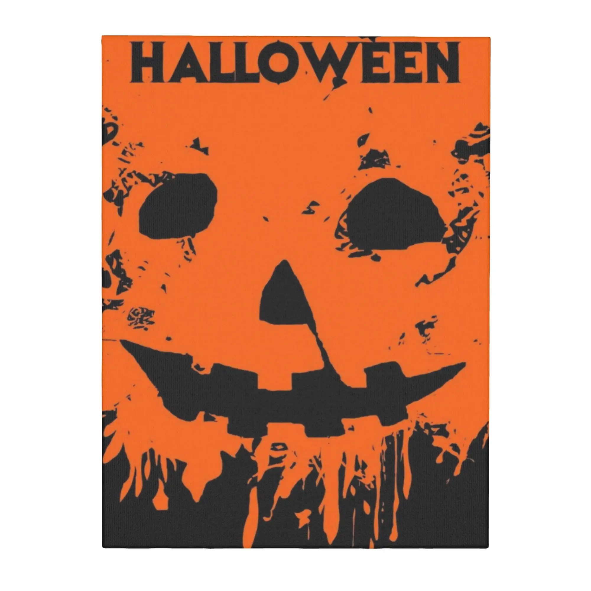Modern Wall Art Canvas Print Unframed Custom Canvas Painting Office Home Decor Happy Halloween Wall Hanging Artwork  30x40cm,