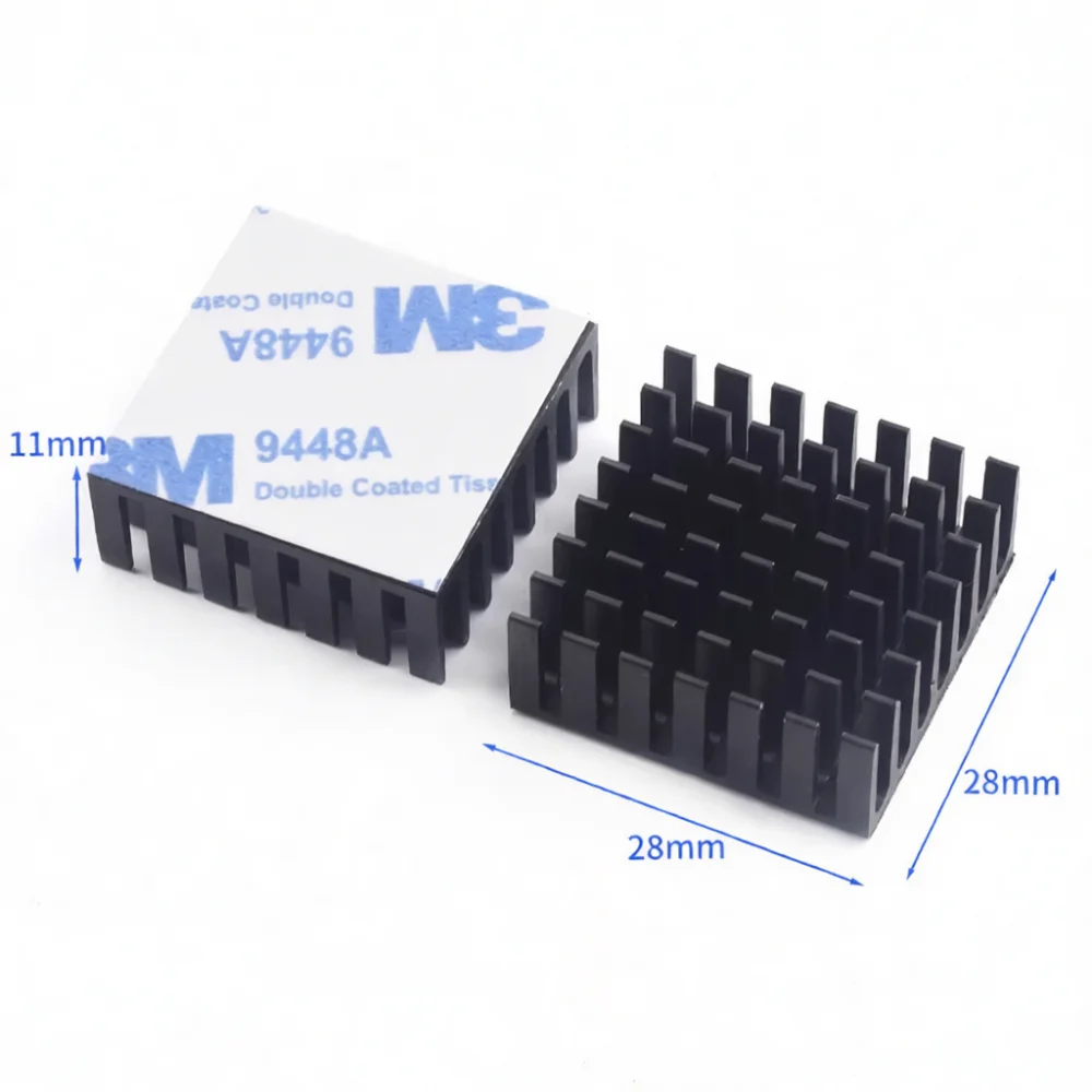Versatile Aluminum Heat Sink Radiator For Electronics GPU CPU RAM Cooler Thermal Cooling Fin Dissipation Maintenance Part