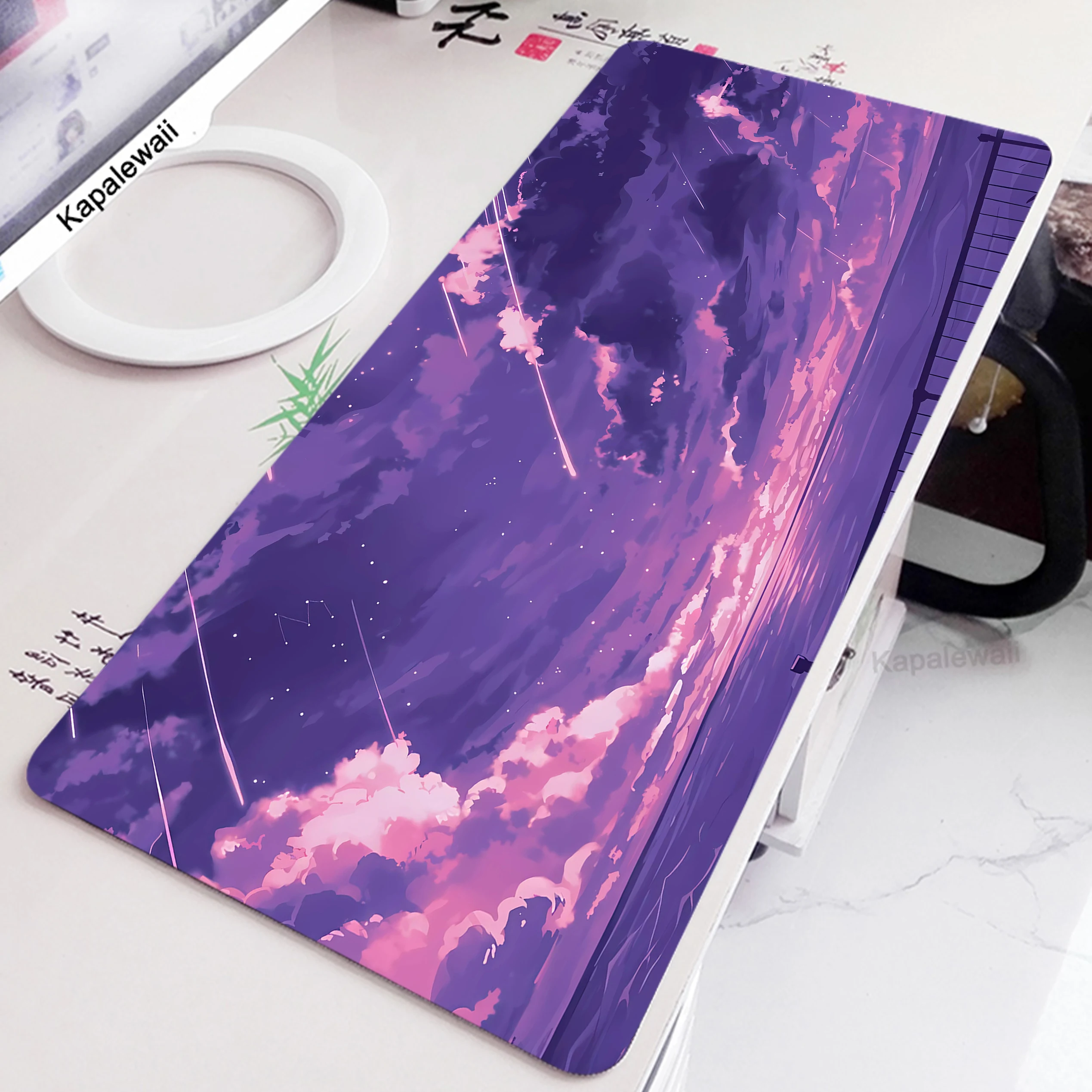 Artistic Landscape Mouse Pad For Gamer Gamer Desk Accessories Mousepad Rubber Mouse Mats Gaming Desk Pads Keyboard Mat 900x400mm