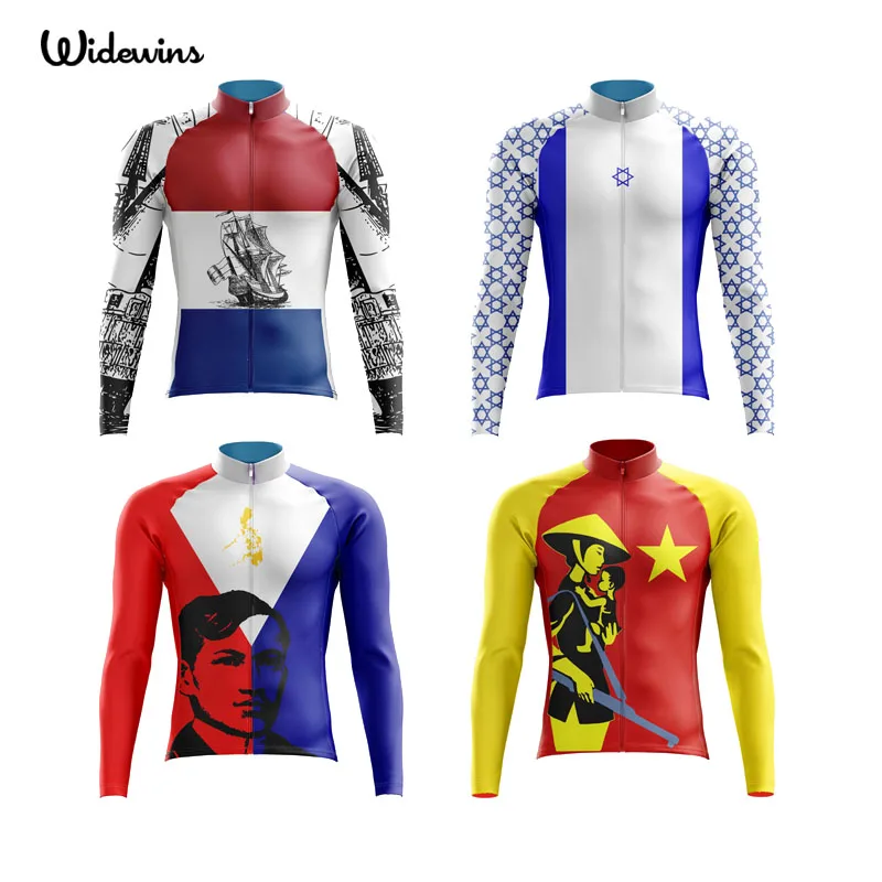 Women Spring Autumn Cycling Jersey MTB Bike Jersey Shirt Long Sleeve Mountain Bicycle Cycling Clothing Quick Dry Breathable Bike