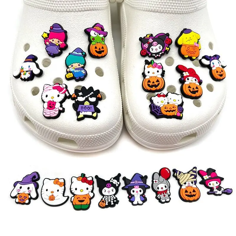 

MINISO HelloKitty Sanrio Shoe Charms DIY Cute Detachable Shoe Accessories for Crocs