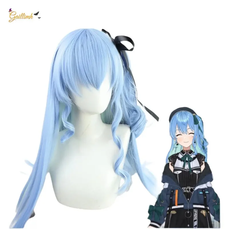 Anime VTuber Hoshimati Suisei Cosplay Hololive Costume Idol virtuale Parrucca Abito uniforme Set completo Donna Kawaii Carnevale Party Suit