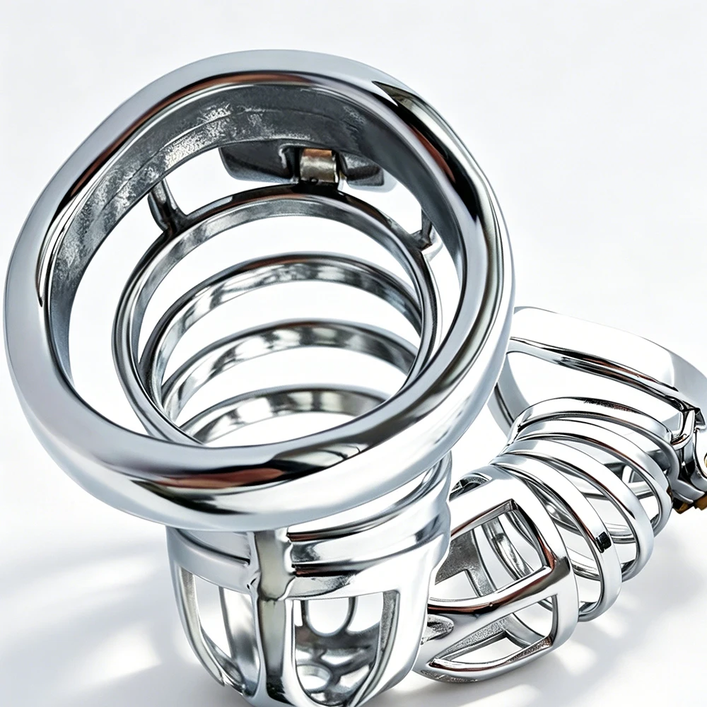 FRKO Multi Ring Hollow Big Male Chastity Device Penis Lock Cage Sex​ Tooys For Man Fetish BDSM Men замок пенис Slave Gay 18+